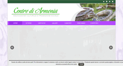 Desktop Screenshot of centroarmoniavalgomio.it